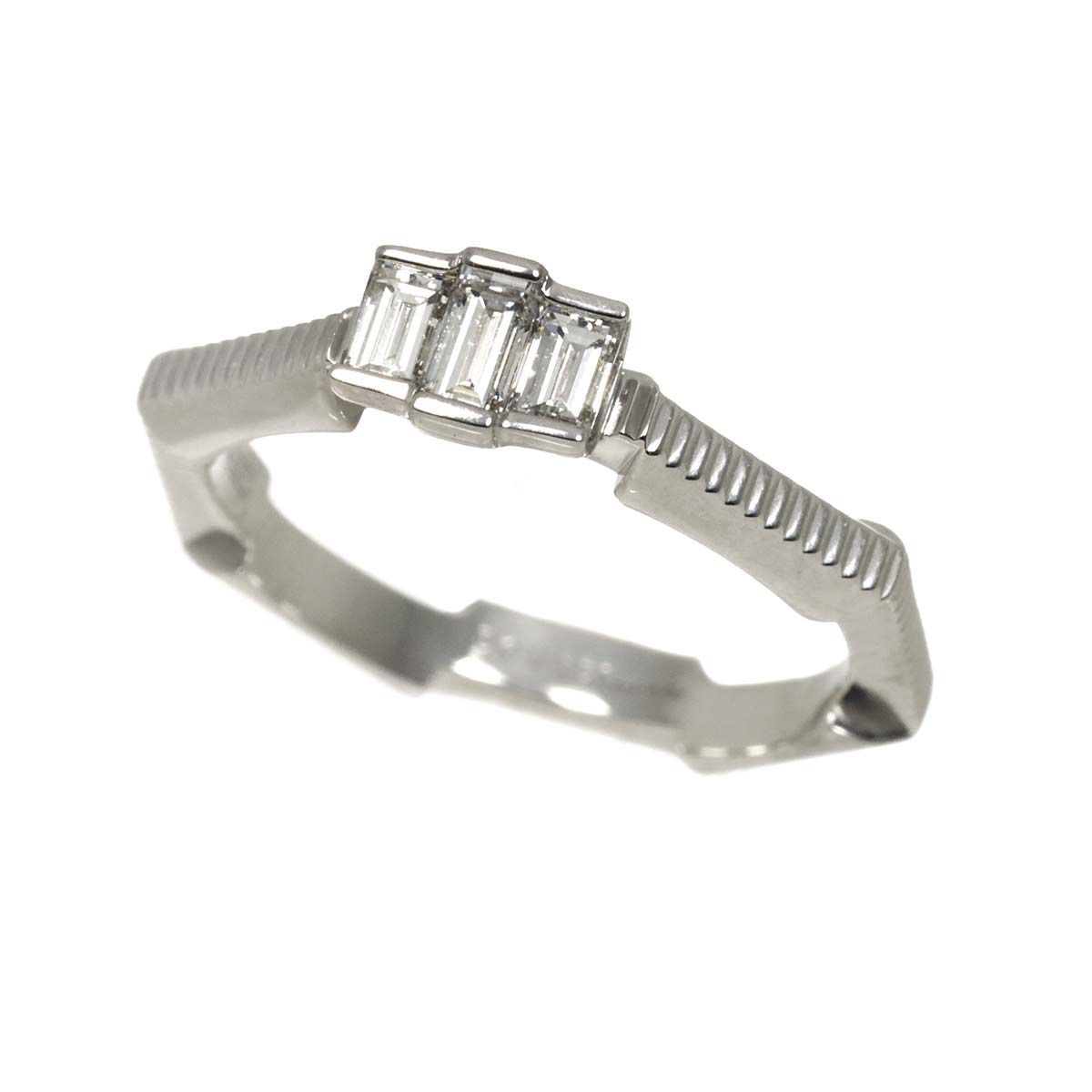 Gucci Link to Love Ring Diamond 18k WG White Gold 750 — view 6