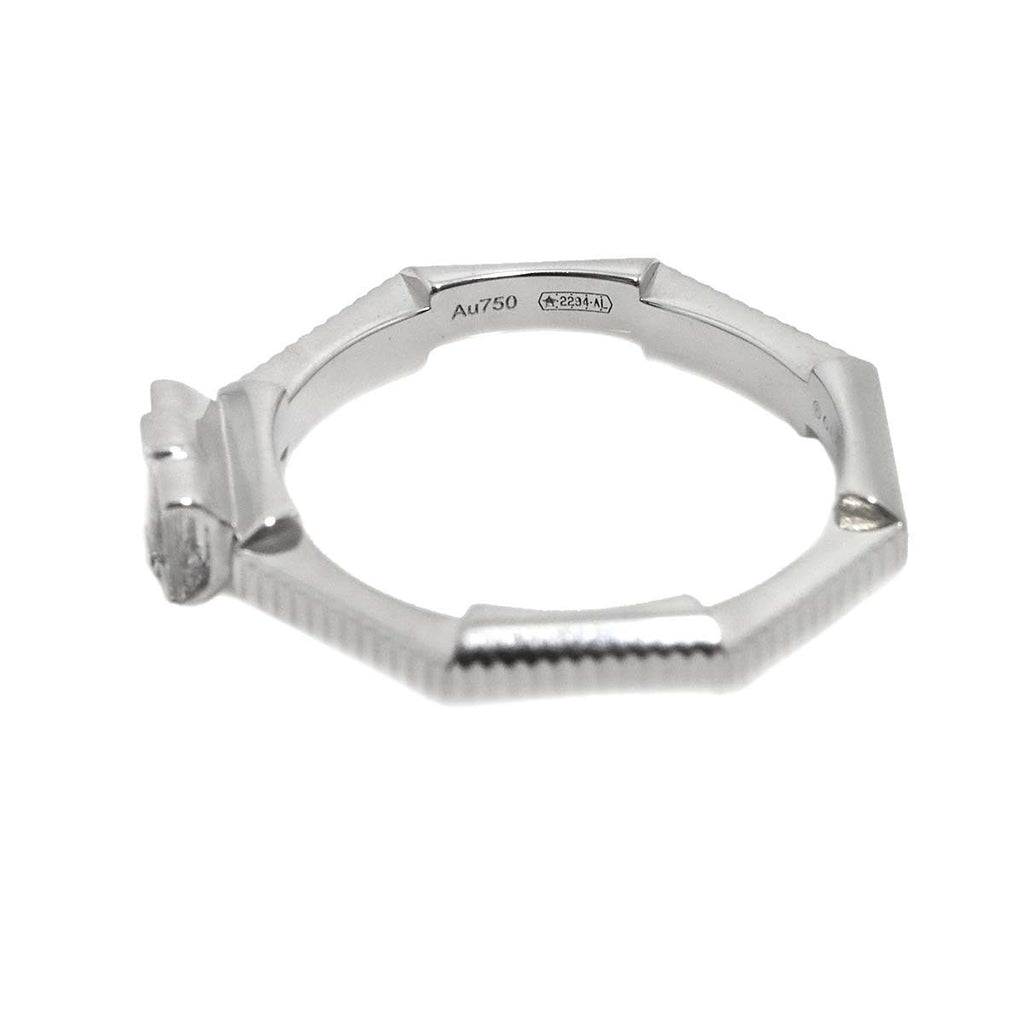 Gucci Link to Love Ring Diamond 18k WG White Gold 750 — view 5