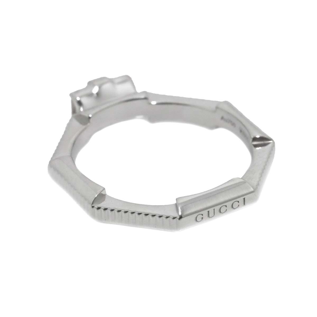 Gucci Link to Love Ring Diamond 18k WG White Gold 750 — view 3