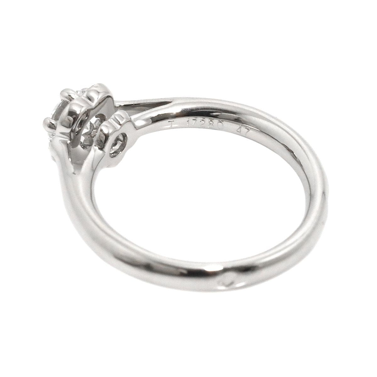 Chanel Camellia Diamond 47 Ring Pt Platinum — view 4