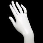Chanel Camellia Diamond 47 Ring Pt Platinum — view 8