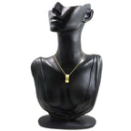 Celine Logo Necklace 42 cm 18k YG Yellow Gold 750 Neckalce — view 6