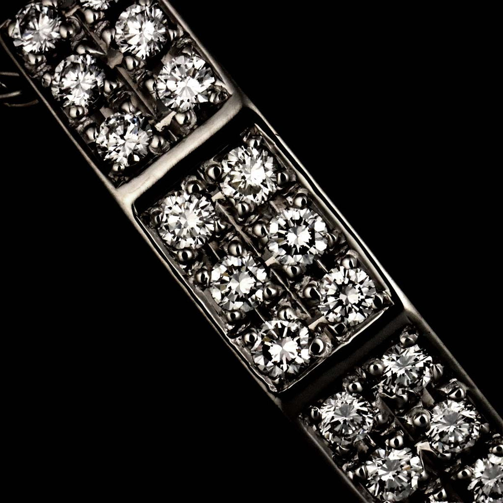 Celine Diamond Ruby Necklace 42 cm Pt Platinum — view 8