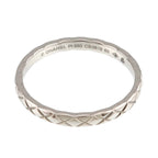 Chanel Coco Crush Small SM 63 Ring Pt Platinum Quilted — view 3