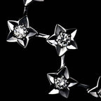 Chanel Comete Diamond Drop Earrings 18k WG 750 Star Pierced Certificate — view 7