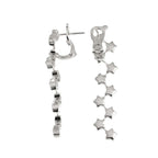 Chanel Comete Diamond Drop Earrings 18k WG 750 Star Pierced Certificate — view 3