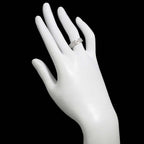 Hermes D'ancre 52 Ring Diamond 18k WG Why Togo le Dunkle — view 9