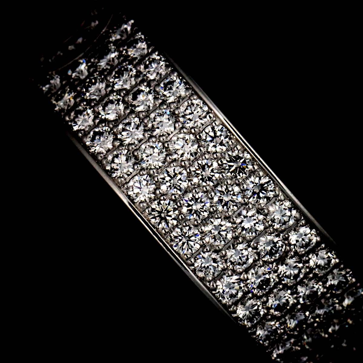 Hermes D'ancre 52 Ring Diamond 18k WG Why Togo le Dunkle — view 7