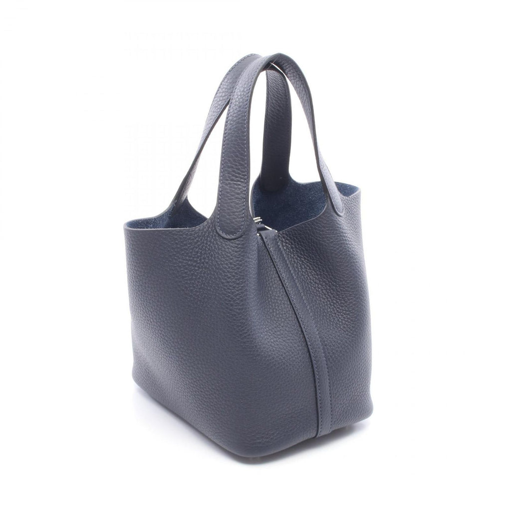 Hermes Handbag Picotin Lock PM Blue Nuit Leather — view 2