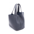 Hermes Handbag Picotin Lock PM Blue Nuit Leather — view 2