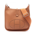 Hermes Shoulder Bag Evelyne 3 Trois PM Gold Leather