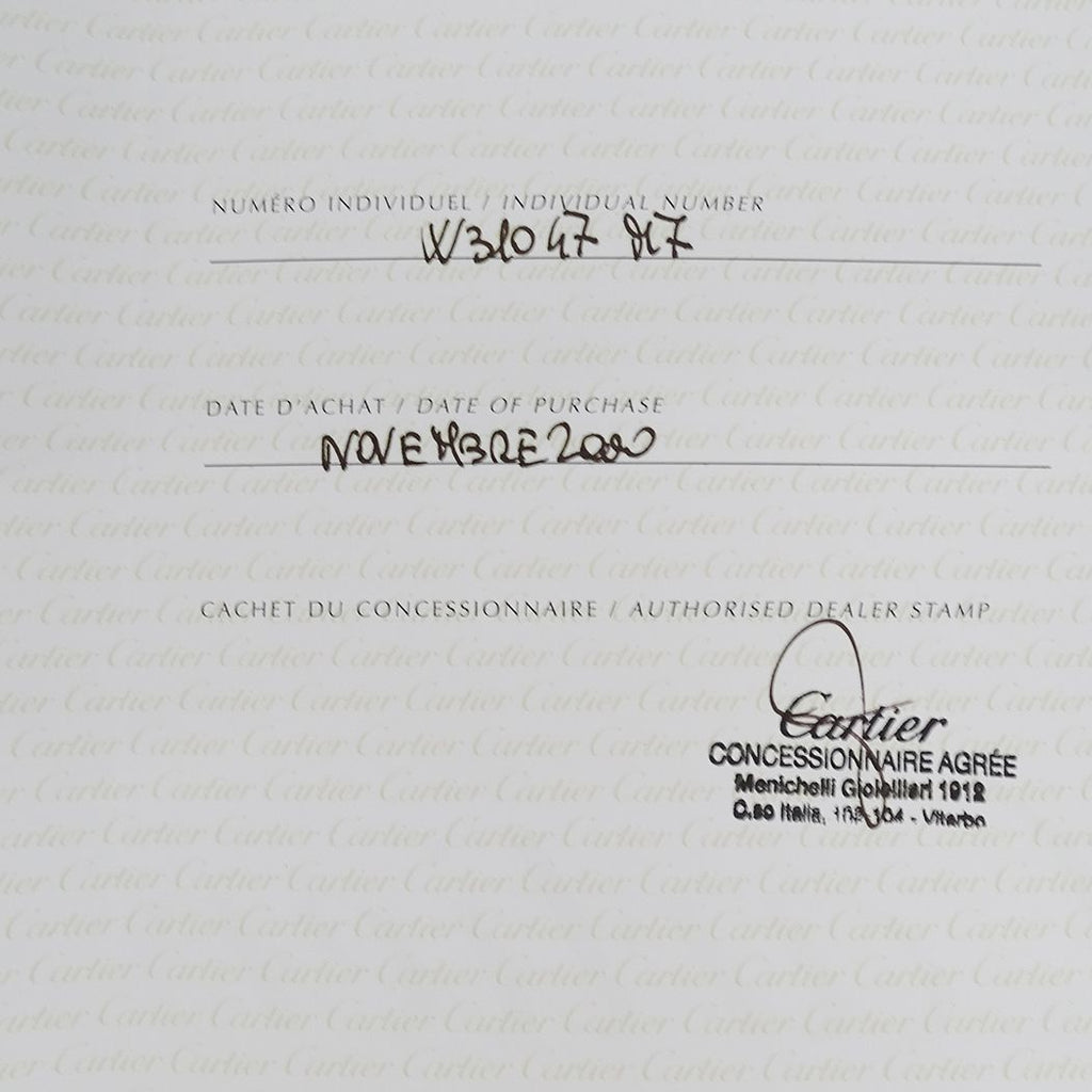 Cartier Watch Boys Pasha C Big Date Automatic Winding at Stainless Steel Navy — view 8