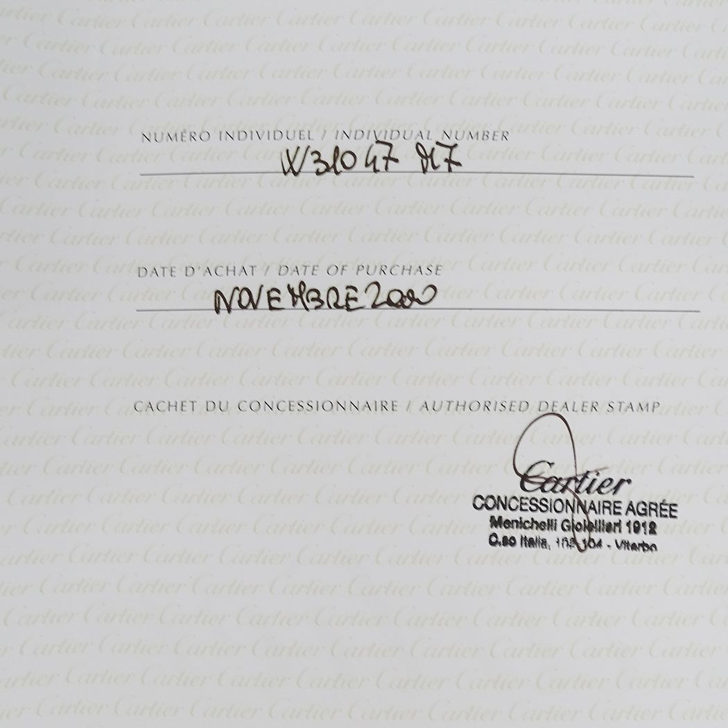 Cartier Watch Boys Pasha C Big Date Automatic Winding at Stainless Steel Navy — view 8