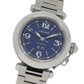 Cartier Watch Boys Pasha C Big Date Automatic Winding at Stainless Steel Navy