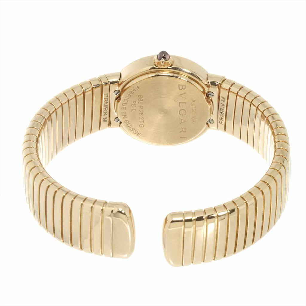 Bvlgari Tubogas Diamond Watch 18k Pink Gold Quartz — view 5