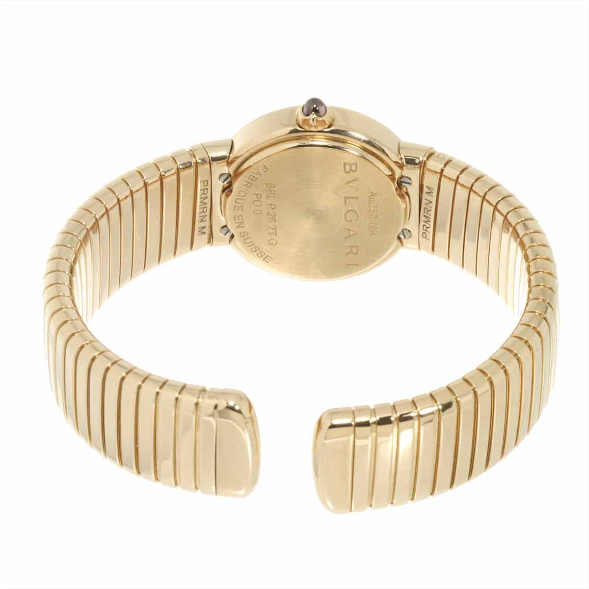 Bvlgari Tubogas Diamond Watch 18k Pink Gold Quartz — view 5