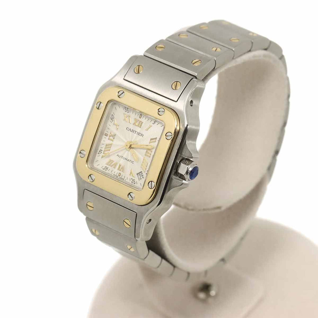 Cartier Santos Galbee SM Anniversary Limited Watch Date YG Automatic Winding — view 2