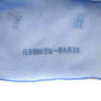 Hermes Carre 100 Multi Charm Large Scarf Shawl Silk Muslin Sheer Embroidery — view 7