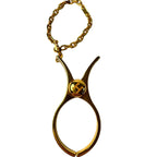 Hermes Fill Glove Holder Gold Charm Gloves — view 2