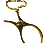Hermes Fill Glove Holder Gold Charm Gloves — view 5