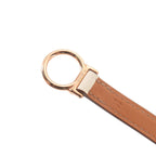 Hermes Croisier Simple Tour Bracelet Swift Nata T2 Rose Gold — view 7