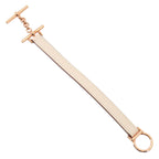 Hermes Croisier Simple Tour Bracelet Swift Nata T2 Rose Gold — view 4