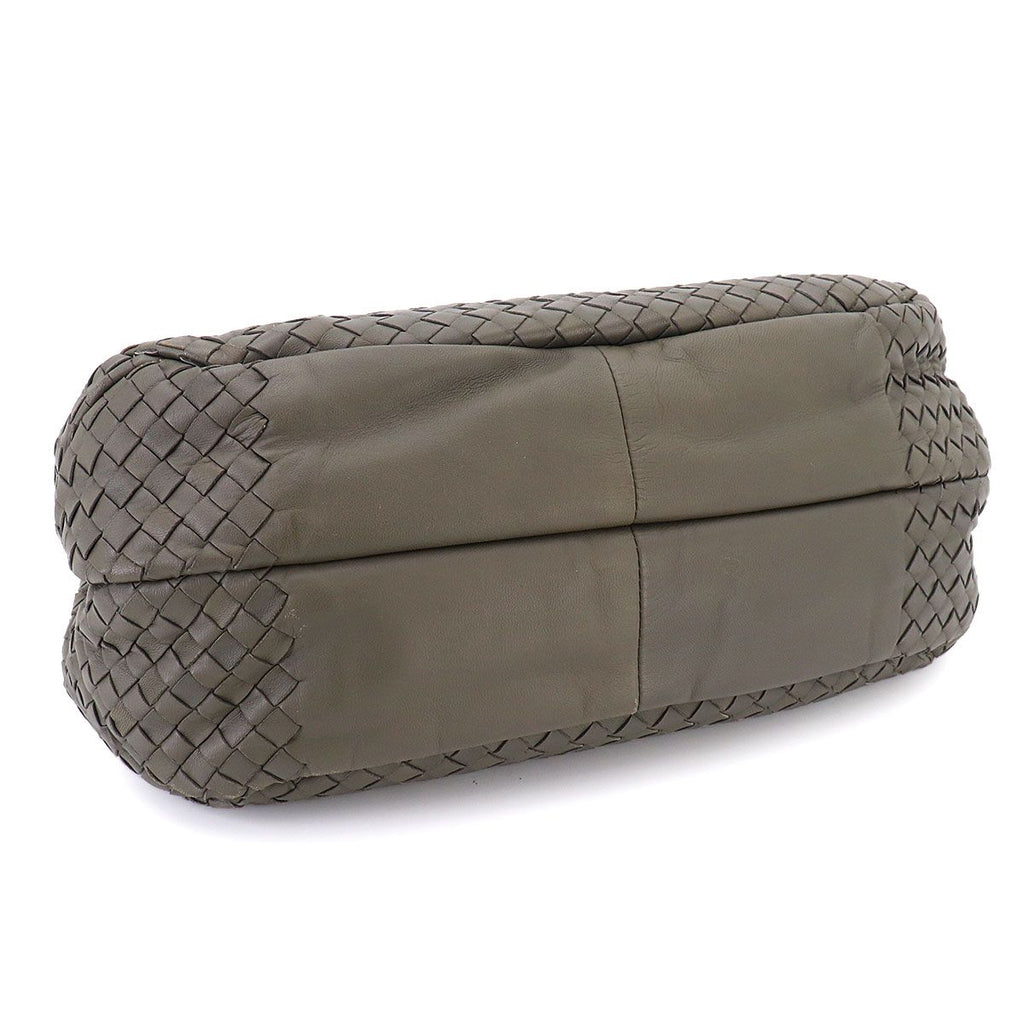 Bottega Veneta Intrecciato Tote Leather Gray — view 4