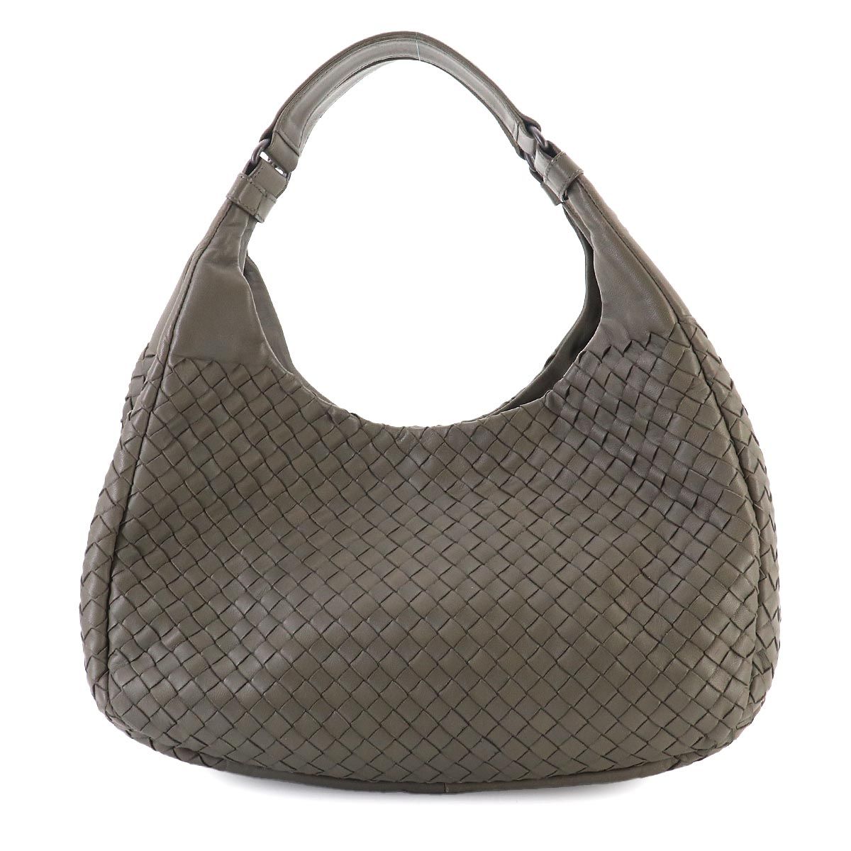 Bottega Veneta Intrecciato Tote Leather Gray — view 2