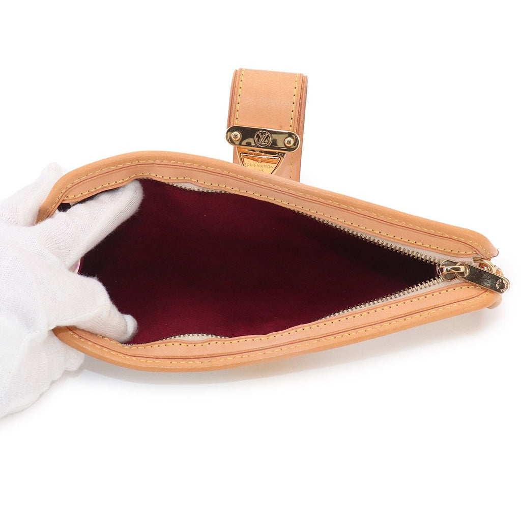 Louis Vuitton Monogram Multicolor Charlie Shoulder Clutch Blanc — view 7