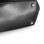 Celine Macadam Tote Canvas Leather Black Gold Vintage Logos — view 9