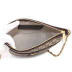 Gucci Ophidia Chain Shoulder Bag GG Supreme Canvas Leather Beige Brown — view 7