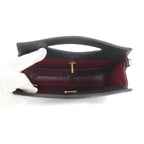 Chanel Quilted 2-Way Hand Chain Shoulder Bag Lambskin Black Gold Vintage — view 7