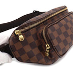 Louis Vuitton Damier Bam Melville Belt Bag Waist Pouch Ebene — view 9