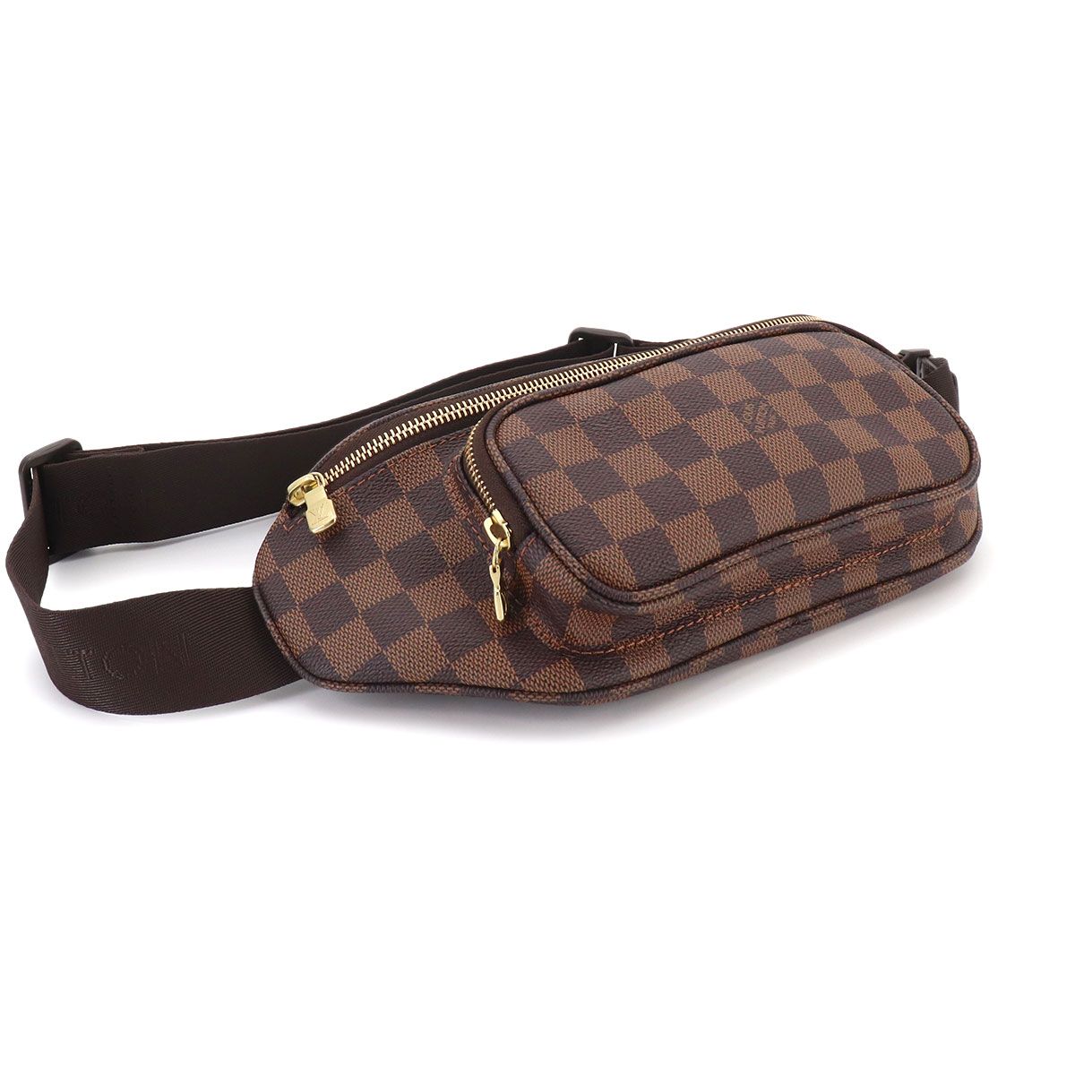 Louis Vuitton Damier Bam Melville Belt Bag Waist Pouch Ebene — view 4