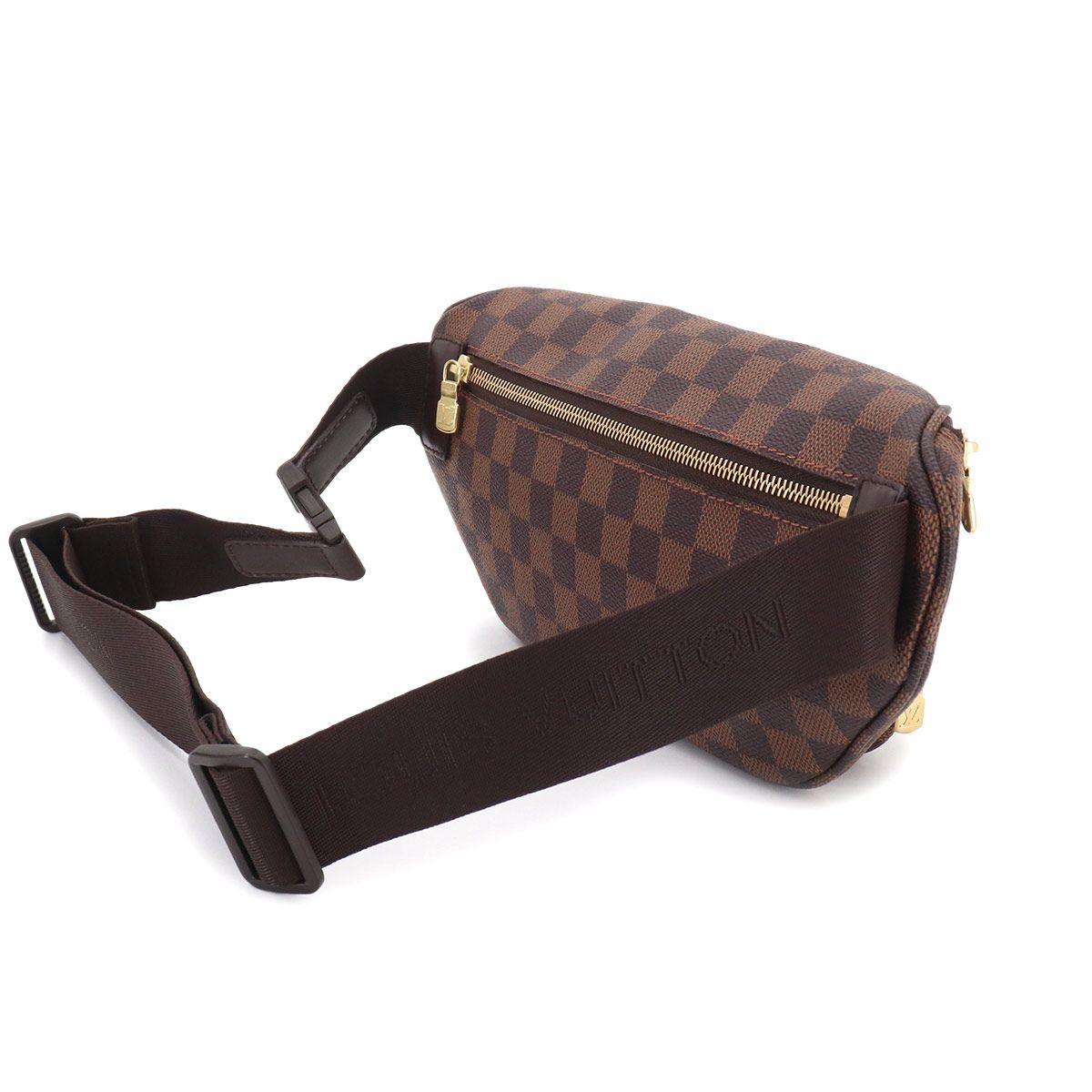 Louis Vuitton Damier Bam Melville Belt Bag Waist Pouch Ebene — view 3