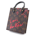 Louis Vuitton Monogram Petite Sac Plat Foreign Love 2-Way — view 9