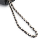 Chanel Chain Clutch Plastic Lambskin Black Chocolate — view 6