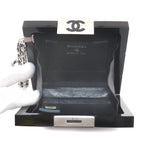 Chanel Chain Clutch Plastic Lambskin Black Chocolate — view 7