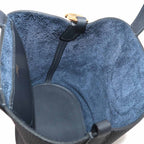 Hermes in the Loop 18 Hand Bag Taurillon Clemence Swift Cavern Gold — view 9