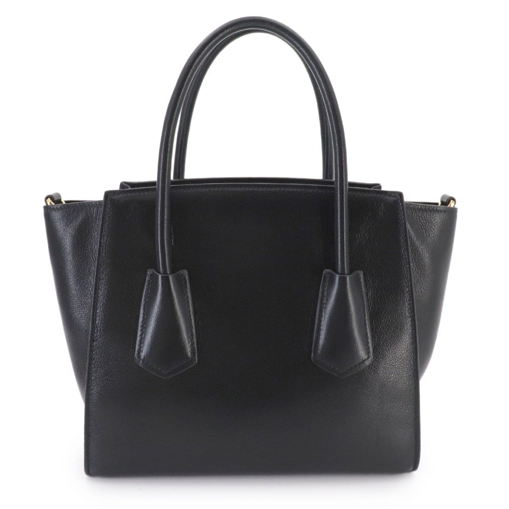 Prada 2-Way Leather Nero Black Shoulder — view 2