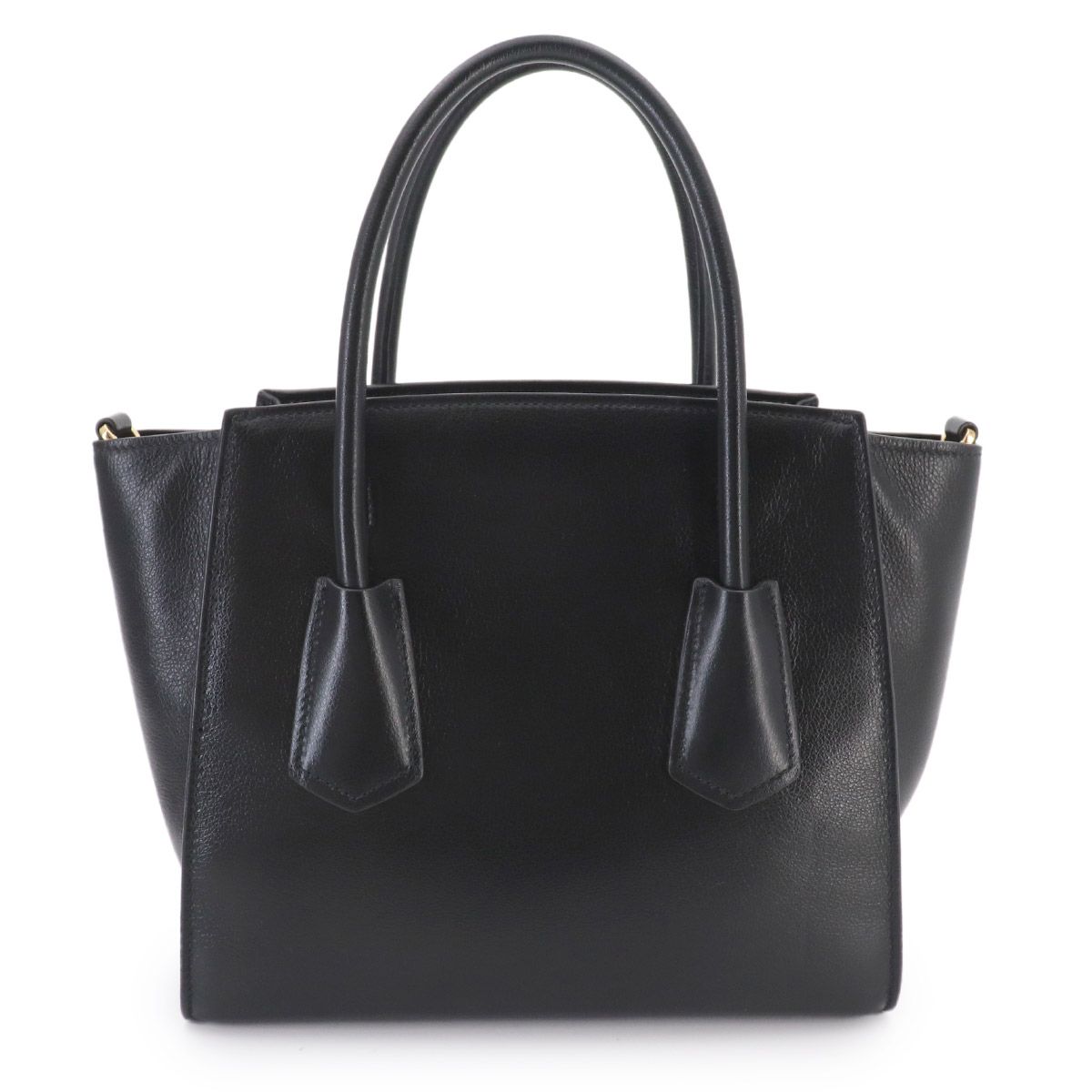 Prada 2-Way Leather Nero Black Shoulder — view 2