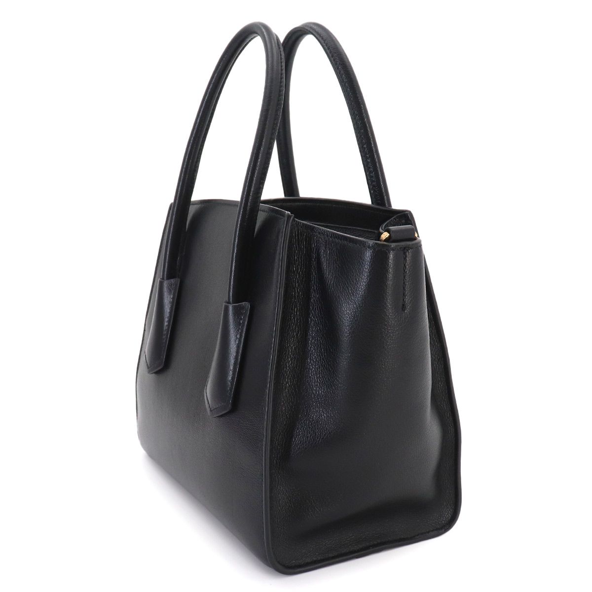 Prada 2-Way Leather Nero Black Shoulder — view 3