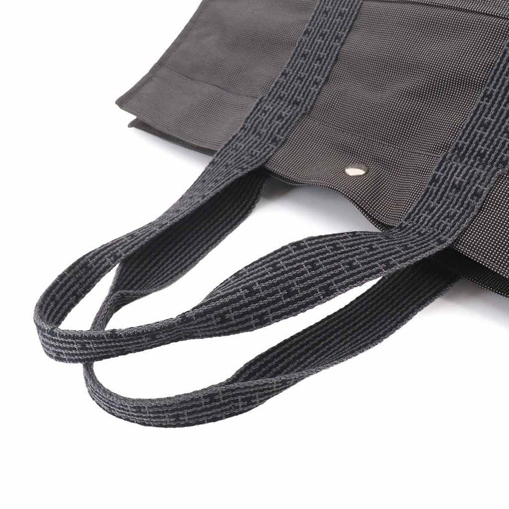 Hermes Her Line Tote GM Canvas Gray Silver Herline — view 5