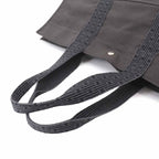 Hermes Her Line Tote GM Canvas Gray Silver Herline — view 5