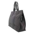 Hermes Her Line Tote GM Canvas Gray Silver Herline — view 3