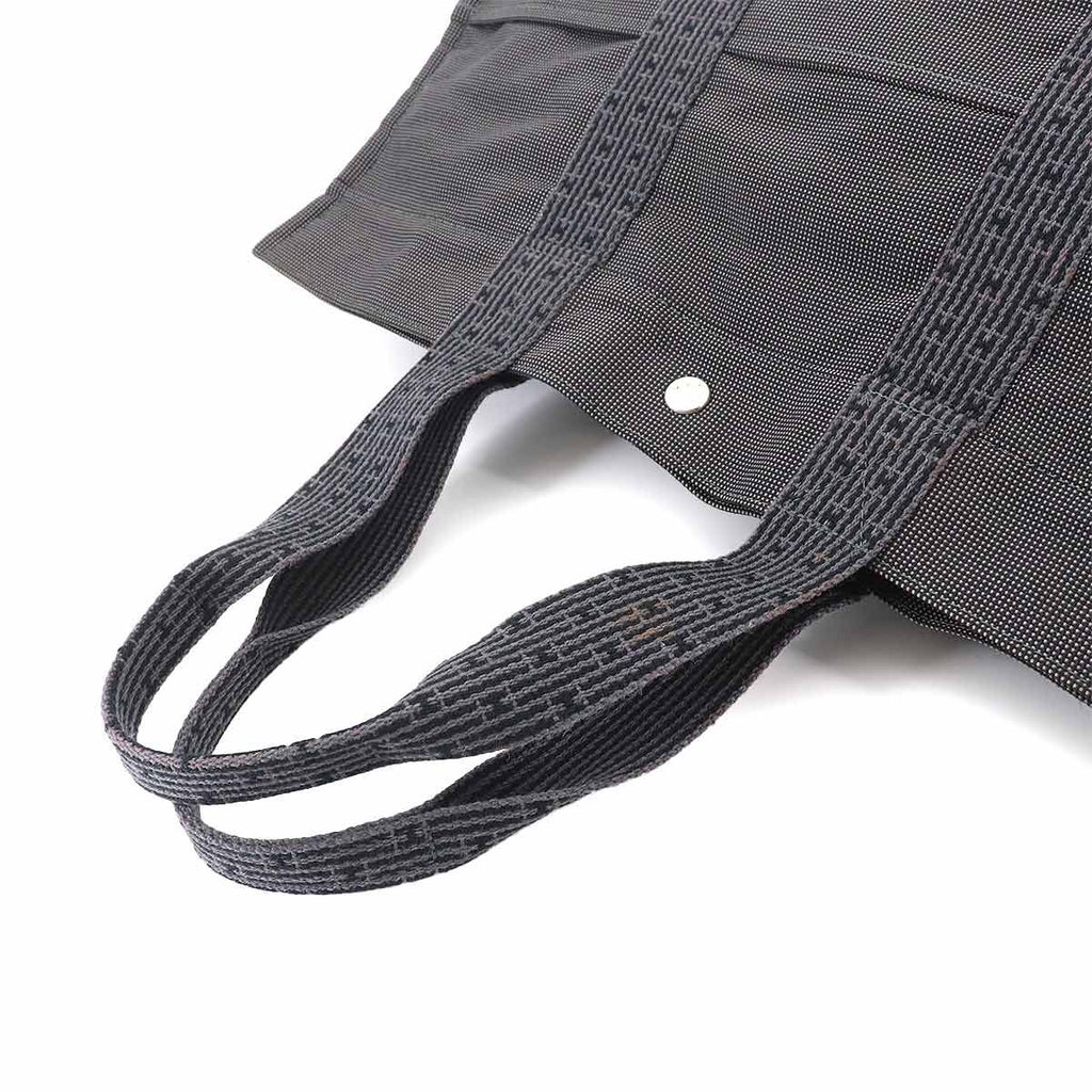 Hermes Her Line Tote GM Canvas Gray Silver Herline — view 5