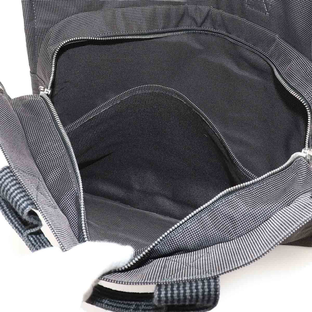 Hermes Her Line MM Tote Canvas Gray Silver Herline MM — view 7