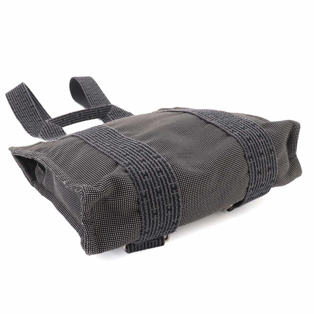 Hermes Her Line Sac a Dos PM Backpack Canvas Gray Ad PM — view 4