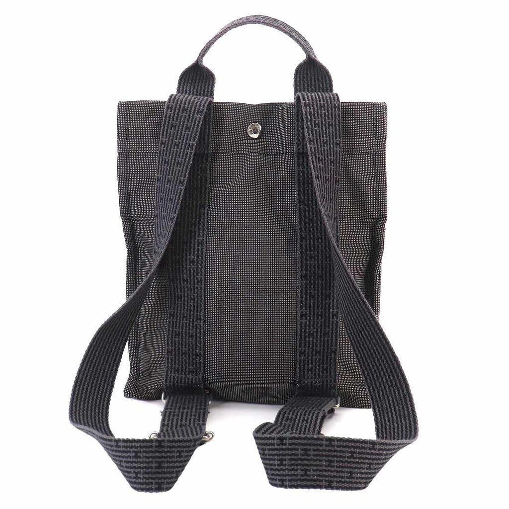 Hermes Her Line Sac a Dos PM Backpack Canvas Gray Ad PM — view 2