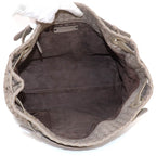 Bottega Veneta Intrecciato Garda Tote Leather Light Gray — view 7
